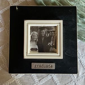 New Mudpie grad frame w/ hook for tassel
